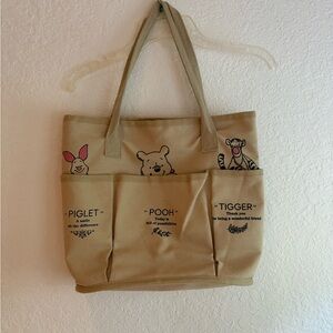 Winnie the Pooh Canvas Tote Bag